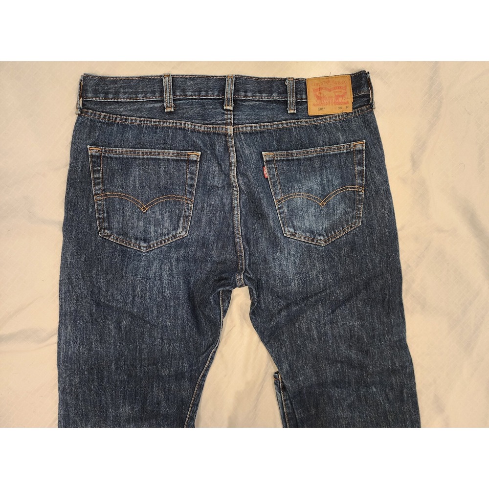 Levi's Original 501 jeans - Straight Leg,‎ Button Fly Men's 38x30 long lasting